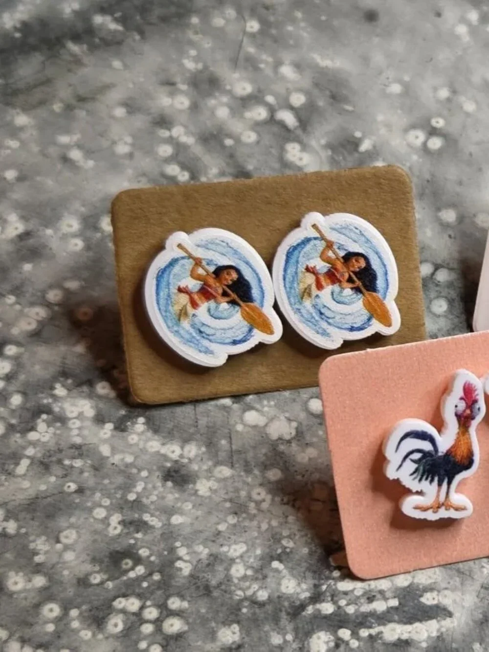 Moana Set of 3 Stud Earrings